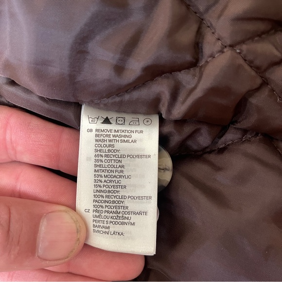 Divided Brand Winter Parka Coat from H&M barely Worn - Picture 7 of 7